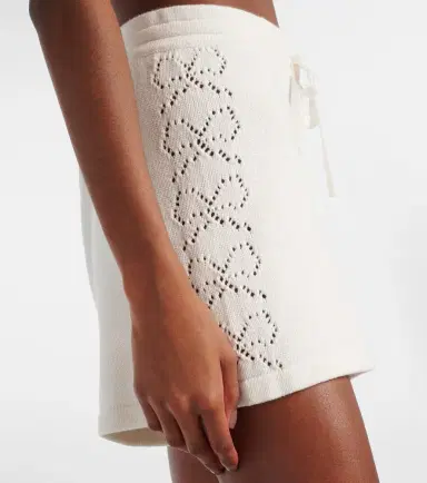 The Upside Lavalliere Rosie knitted cotton shorts | Thumbnail 4