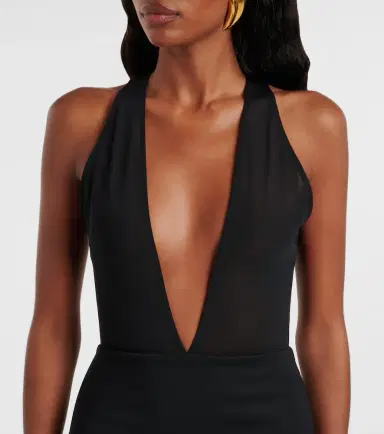 Alex Perry Sheer midi dress | Thumbnail 5 Alex Perry Sheer midi dress | Thumbnail 5