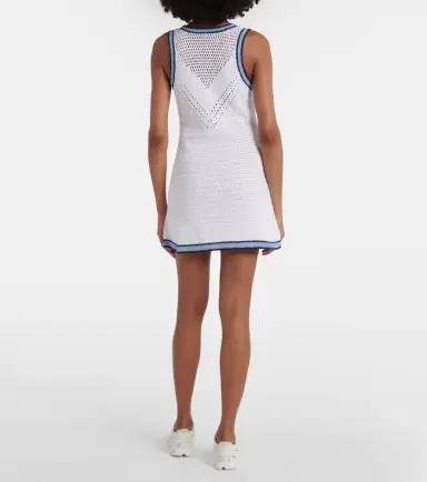 The Upside Elsa crochet cotton minidress | Thumbnail 2