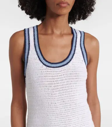 The Upside Elsa crochet cotton minidress | Thumbnail 5