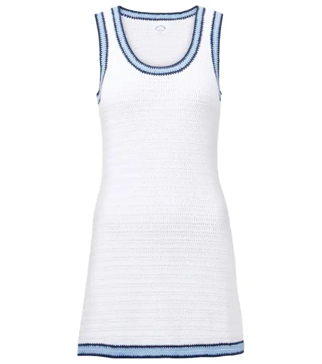 The Upside Elsa crochet cotton minidress