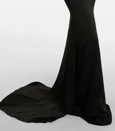Alex Perry Satin crêpe gown | Thumbnail 4