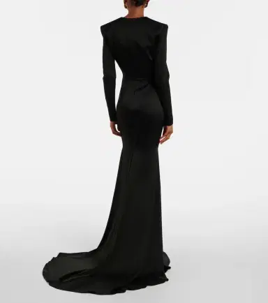 Alex Perry Satin crêpe gown | Thumbnail 5