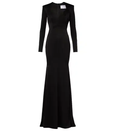 Alex Perry Satin crêpe gown | Thumbnail 1