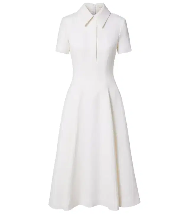 Emilia Wickstead Jody pleated wool midi dress