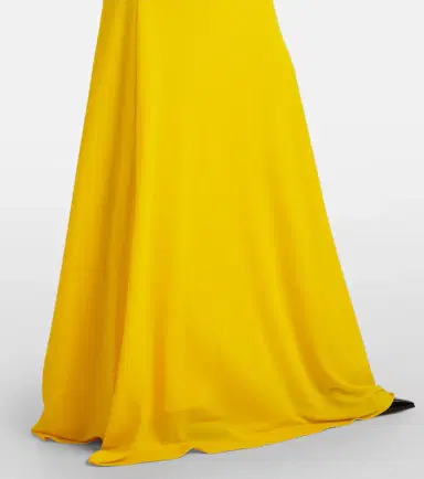 Alex Perry Ruched open-back crêpe jersey gown | Thumbnail 6