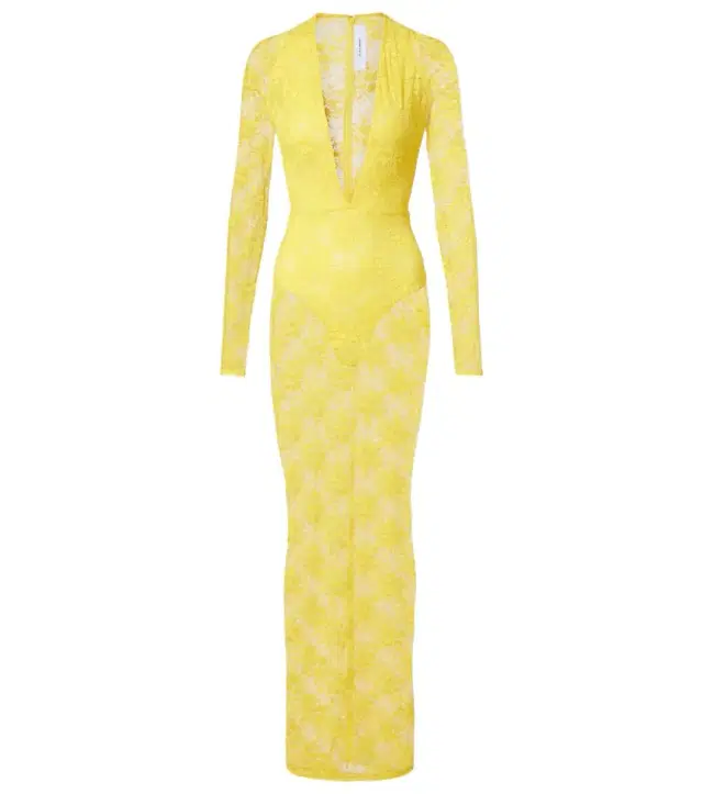 Alex Perry Sheer lace gown
