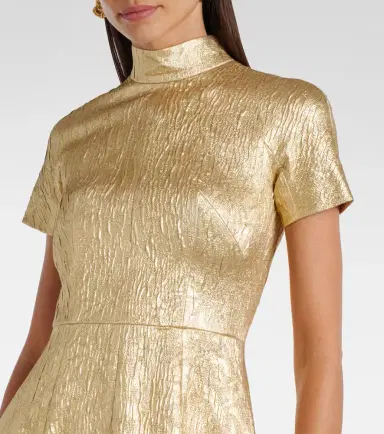 Emilia Wickstead Malinda metallic cloque gown | Thumbnail 2 Emilia Wickstead Malinda metallic cloque gown | Thumbnail 2