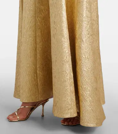 Emilia Wickstead Malinda metallic cloque gown | Thumbnail 3 Emilia Wickstead Malinda metallic cloque gown | Thumbnail 3