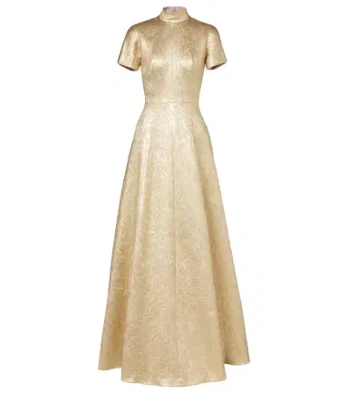 Emilia Wickstead Malinda metallic cloque gown | Thumbnail 1 Emilia Wickstead Malinda metallic cloque gown | Thumbnail 1