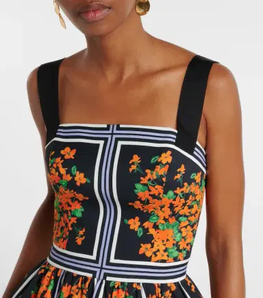 Carolina Herrera Printed midi dress | Thumbnail 2 Carolina Herrera Printed midi dress | Thumbnail 2