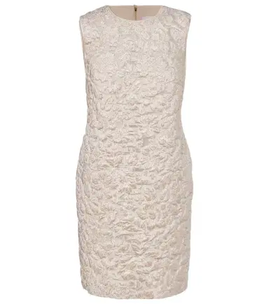 Carolina Herrera Lamé shift dress | Thumbnail 1 Carolina Herrera Lamé shift dress | Thumbnail 1