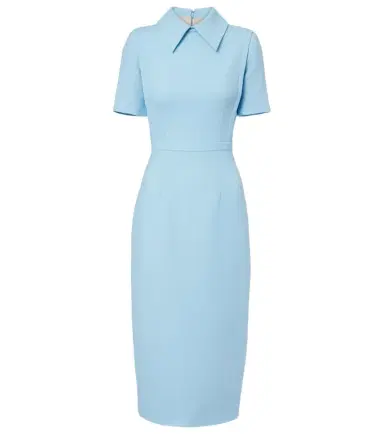 Emilia Wickstead Valletta wool cocktail dress | Thumbnail 1