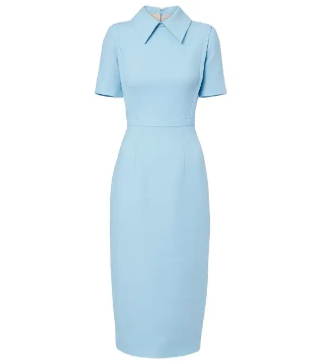 Emilia Wickstead Valletta wool cocktail dress