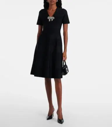 Carolina Herrera Bow-detail embellished minidress | Thumbnail 2