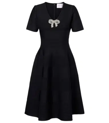 Carolina Herrera Bow-detail embellished minidress | Thumbnail 1