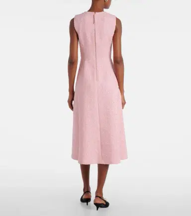 Carolina Herrera Bow-detail midi dress | Thumbnail 4 Carolina Herrera Bow-detail midi dress | Thumbnail 4