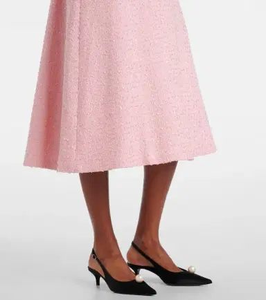 Carolina Herrera Bow-detail midi dress | Thumbnail 5 Carolina Herrera Bow-detail midi dress | Thumbnail 5
