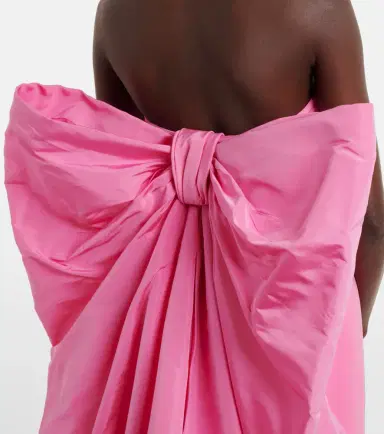 Carolina Herrera Bow-detail strapless crêpe gown | Thumbnail 6 Carolina Herrera Bow-detail strapless crêpe gown | Thumbnail 6