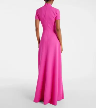Emilia Wickstead Malinda wool crêpe gown | Thumbnail 2