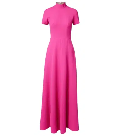 Emilia Wickstead Malinda wool crêpe gown | Thumbnail 1