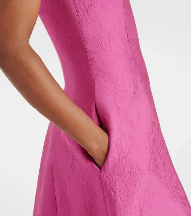Emilia Wickstead Mara cloqué cocktail dress | Thumbnail 5