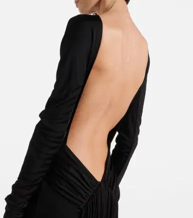 David Koma Gathered jersey gown | Thumbnail 2