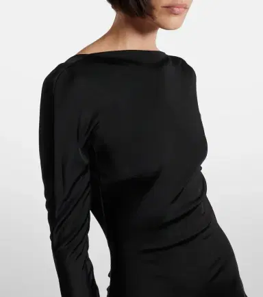 David Koma Gathered jersey gown | Thumbnail 6
