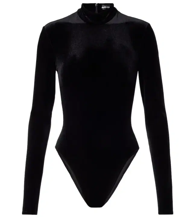 David Koma Velvet bodysuit
