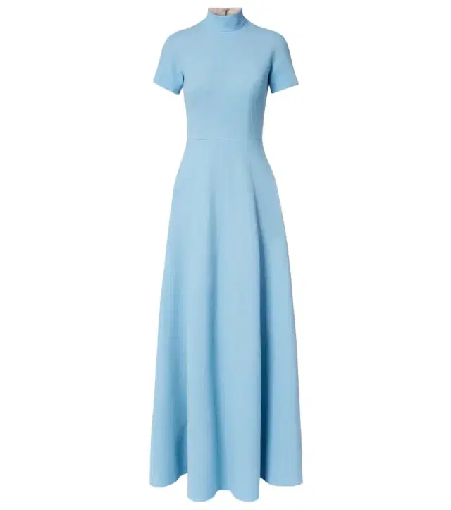 Emilia Wickstead Malinda wool crêpe gown