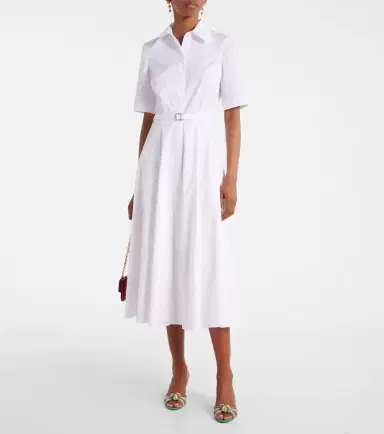 Emilia Wickstead Rubie cotton shirt dress | Thumbnail 2