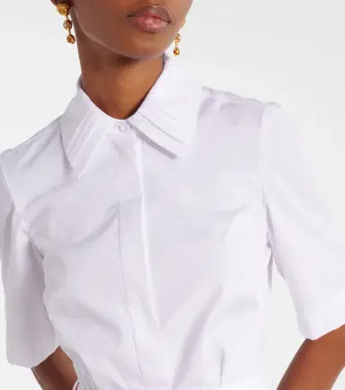 Emilia Wickstead Rubie cotton shirt dress | Thumbnail 3