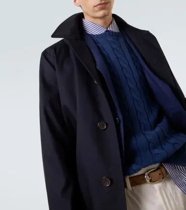 Polo Ralph Lauren Cotton twill car coat | Thumbnail 4 Polo Ralph Lauren Cotton twill car coat | Thumbnail 4