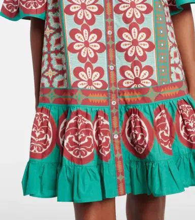 La DoubleJ Choux printed cotton poplin shirt dress | Thumbnail 3