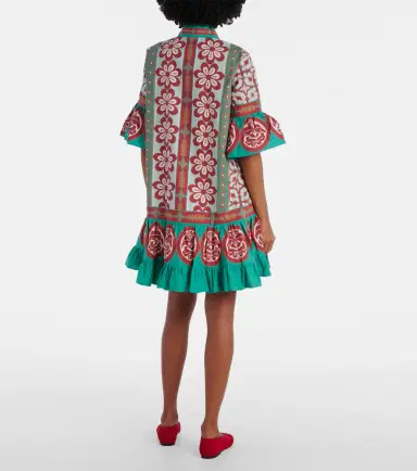 La DoubleJ Choux printed cotton poplin shirt dress | Thumbnail 5
