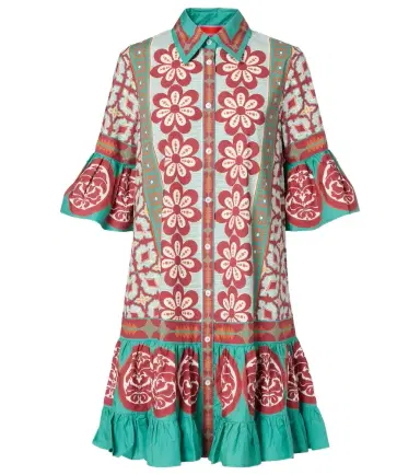 La DoubleJ Choux printed cotton poplin shirt dress | Thumbnail 1
