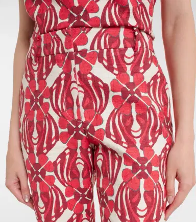 La DoubleJ 24/7 printed cotton straight pants | Thumbnail 4
