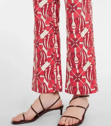La DoubleJ 24/7 printed cotton straight pants | Thumbnail 6