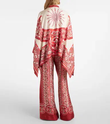 La DoubleJ Foulard printed silk twill shirt | Thumbnail 2
