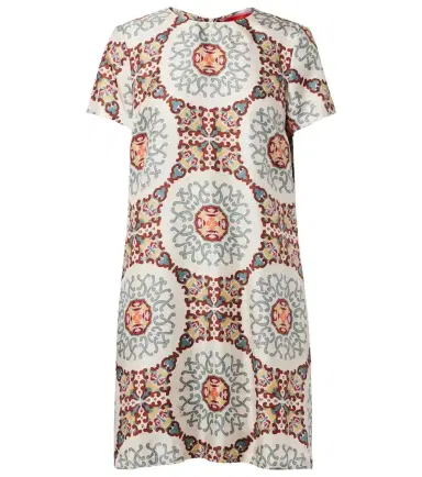 La DoubleJ Swing printed silk satin minidress | Thumbnail 1