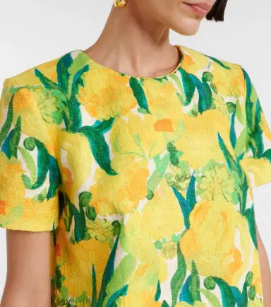 La DoubleJ Swing printed cotton minidress | Thumbnail 2