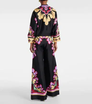 La DoubleJ Printed silk palazzo pants | Thumbnail 3 La DoubleJ Printed silk palazzo pants | Thumbnail 3