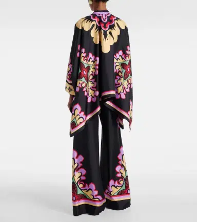 La DoubleJ Foulard printed silk blouse | Thumbnail 3