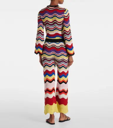 La DoubleJ Chevron crochet cotton wide-leg pants | Thumbnail 5 La DoubleJ Chevron crochet cotton wide-leg pants | Thumbnail 5