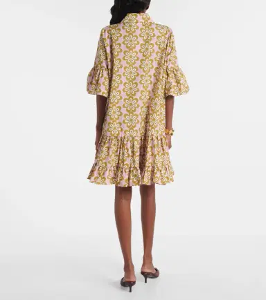 La DoubleJ Choux floral cotton poplin shirt dress | Thumbnail 3