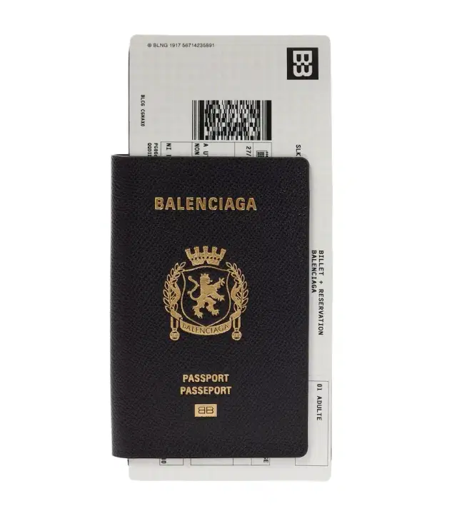 Balenciaga Passport Long leather wallet