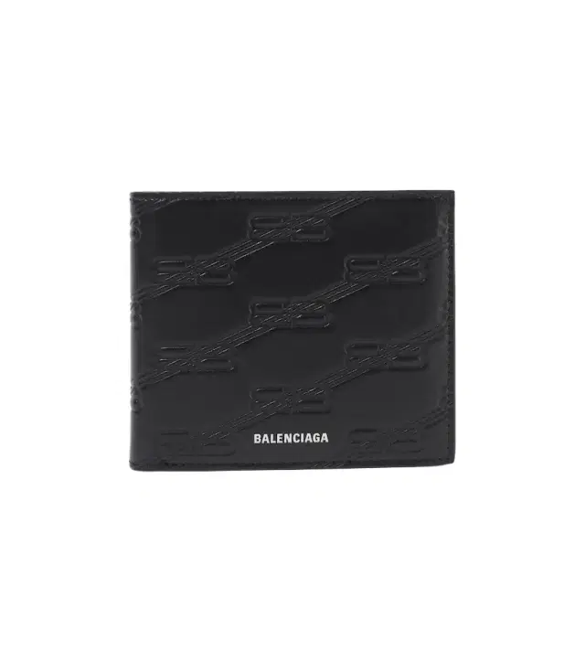 BB debossed bifold wallet
