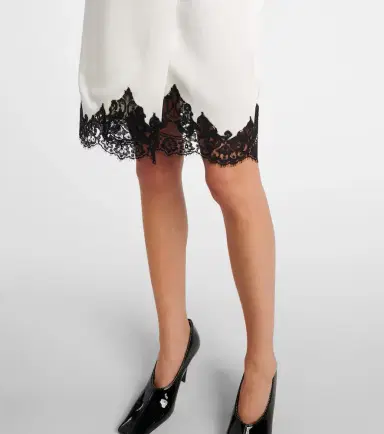 Stella McCartney Satin midi skirt | Thumbnail 4 Stella McCartney Satin midi skirt | Thumbnail 4