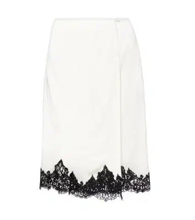 Stella McCartney Satin midi skirt | Thumbnail 1 Stella McCartney Satin midi skirt | Thumbnail 1