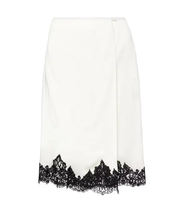 Stella McCartney Satin midi skirt